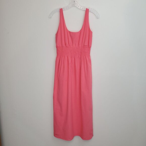 Tuckernuck Pomander Place Wimberly Midi dress in pink - Picture 12 of 13